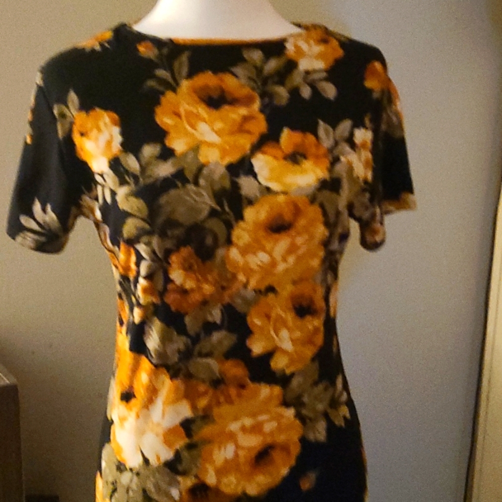 Floral Bodycon Dress